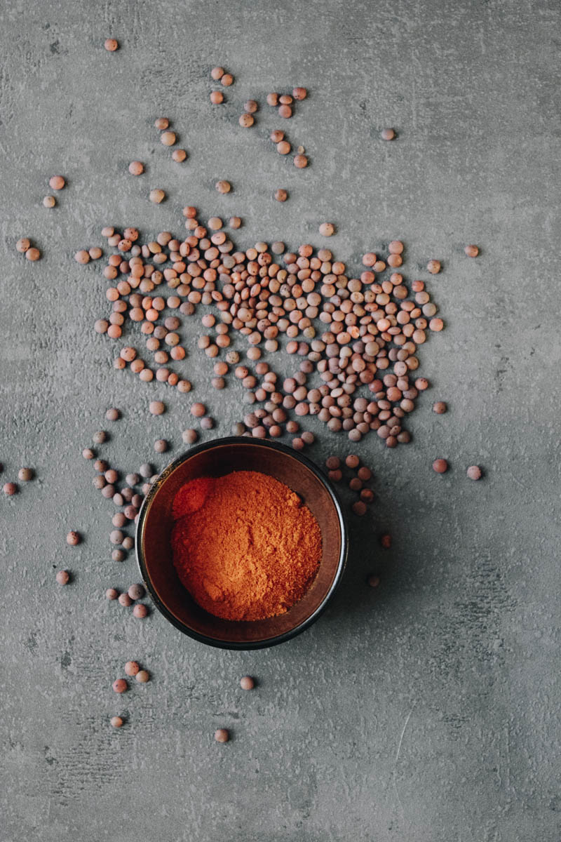 Cremige Linsensuppe mit Chili und Orange {vegan} - blattgrün