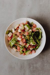 Sommersalat mit Wassermelone und Feta | Blattgrün