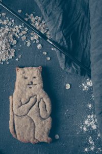 Weihnachtliche Haferkekse mit Orange {vegan & vegetarisch, raffiniertzuckerfrei} | Blattgrün