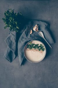 Knoblauchcremesuppe {vegan & vegetarisch} | Blattgrün