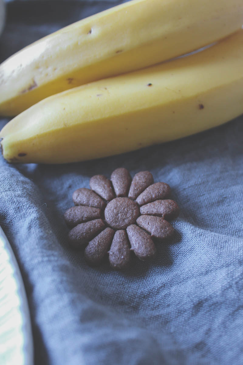 Schokotörtchen mit Mandelcreme und Banane {less waste, plastikfrei, zuckerfrei} | Blattgrün