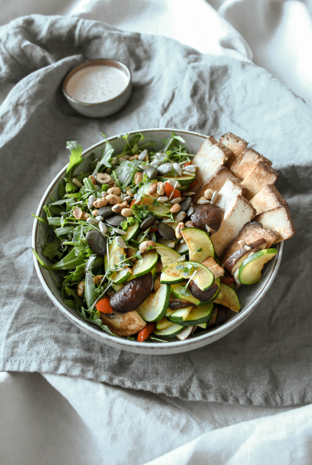 15 Minuten Mittagsküche: Gesunde Green Bowl | Blattgrün