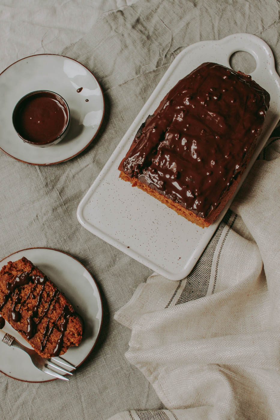 Süßes Kürbisbrot | sweet pumpkin bread {vegan} | Blattgrün